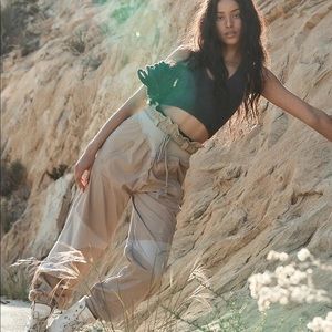 Free People Movement Free Climb Hiking Pants Doe Skin Women’s NWOT Size Small